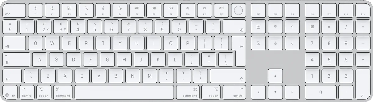 Apple Magic Keyboard with Touch ID and Numeric Keypad (USB-C)